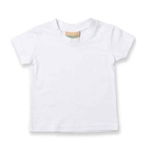 Larkwood Baby Plain T-Shirt / White